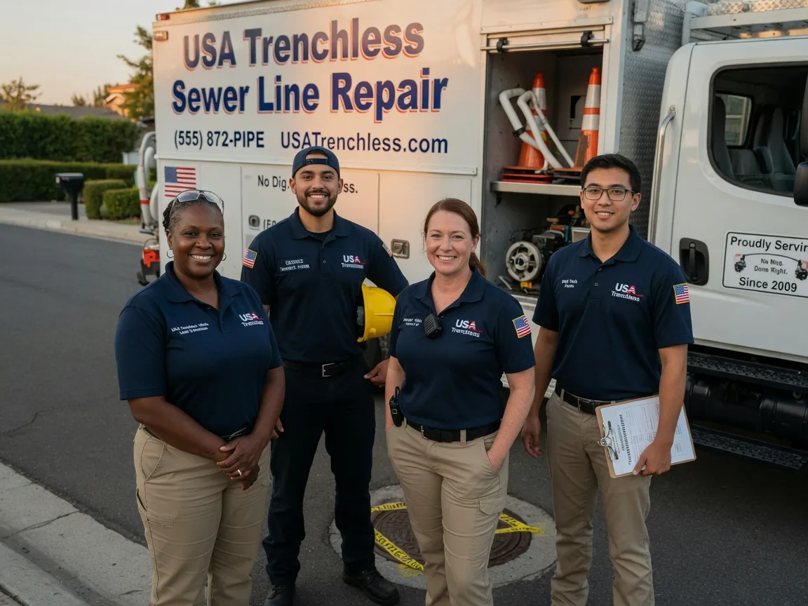 Sewer Line Repair company in Mittie, LA